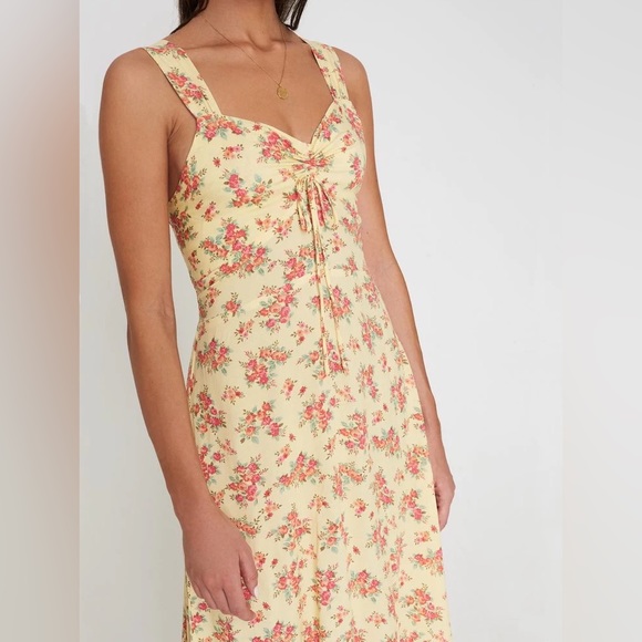 Faithfull the Brand Floral Print Midi Dress - Picture 3 of 11